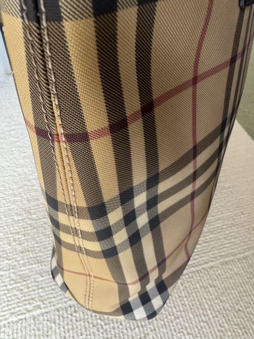 BURBERRY チェック柄 トートバッグ （保存袋付き）