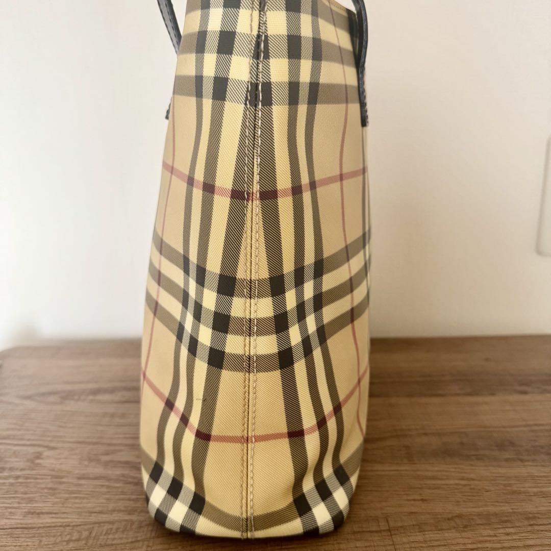 BURBERRY チェック柄 トートバッグ （保存袋付き）