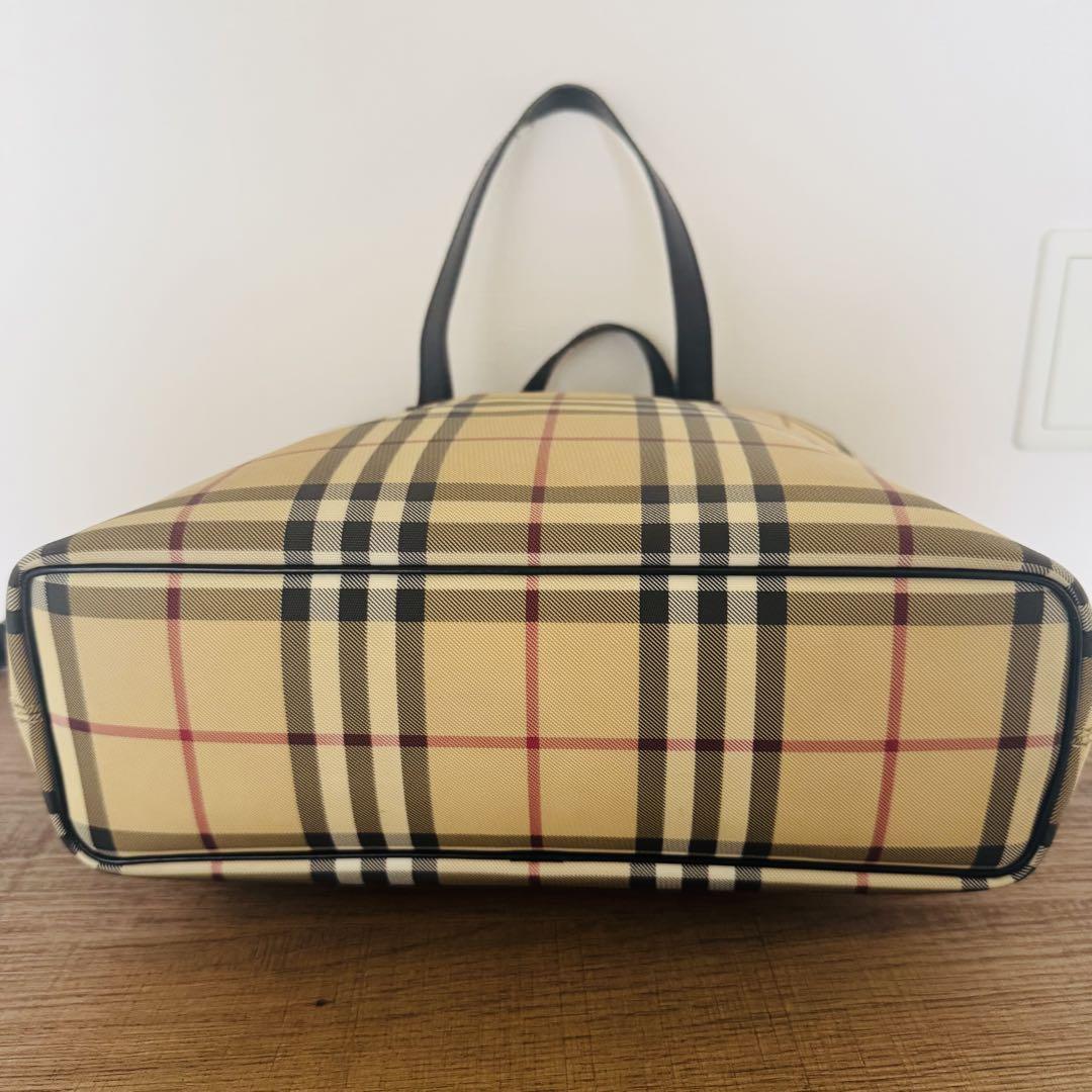BURBERRY チェック柄 トートバッグ （保存袋付き）