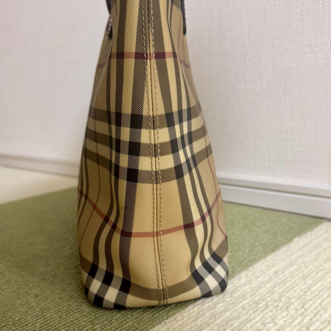 BURBERRY チェック柄 トートバッグ （保存袋付き）