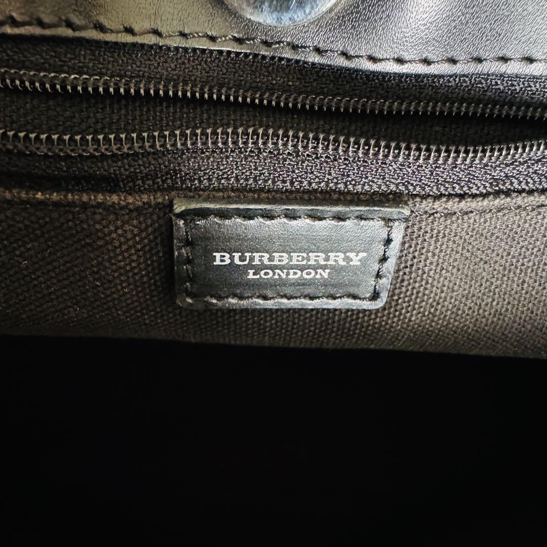 BURBERRY チェック柄 トートバッグ （保存袋付き）