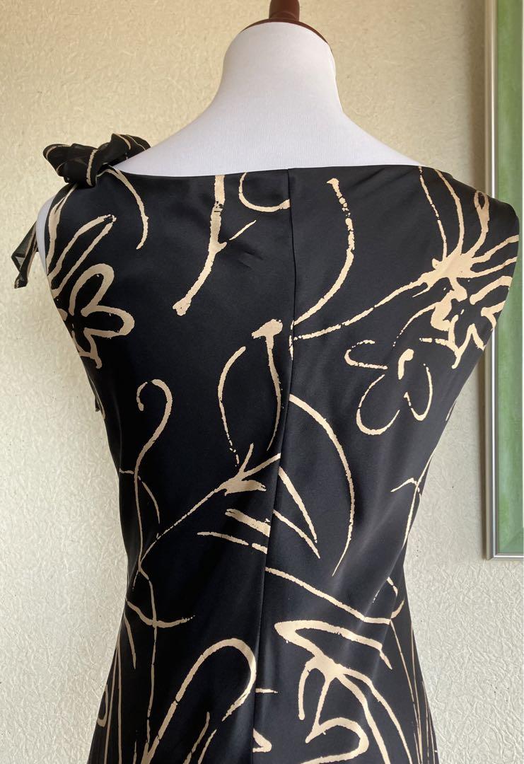 送料関税無料【POLO RALPH LAUREN】シルクドレス 美品】Ralph Lauren シルク100% ロングドレス