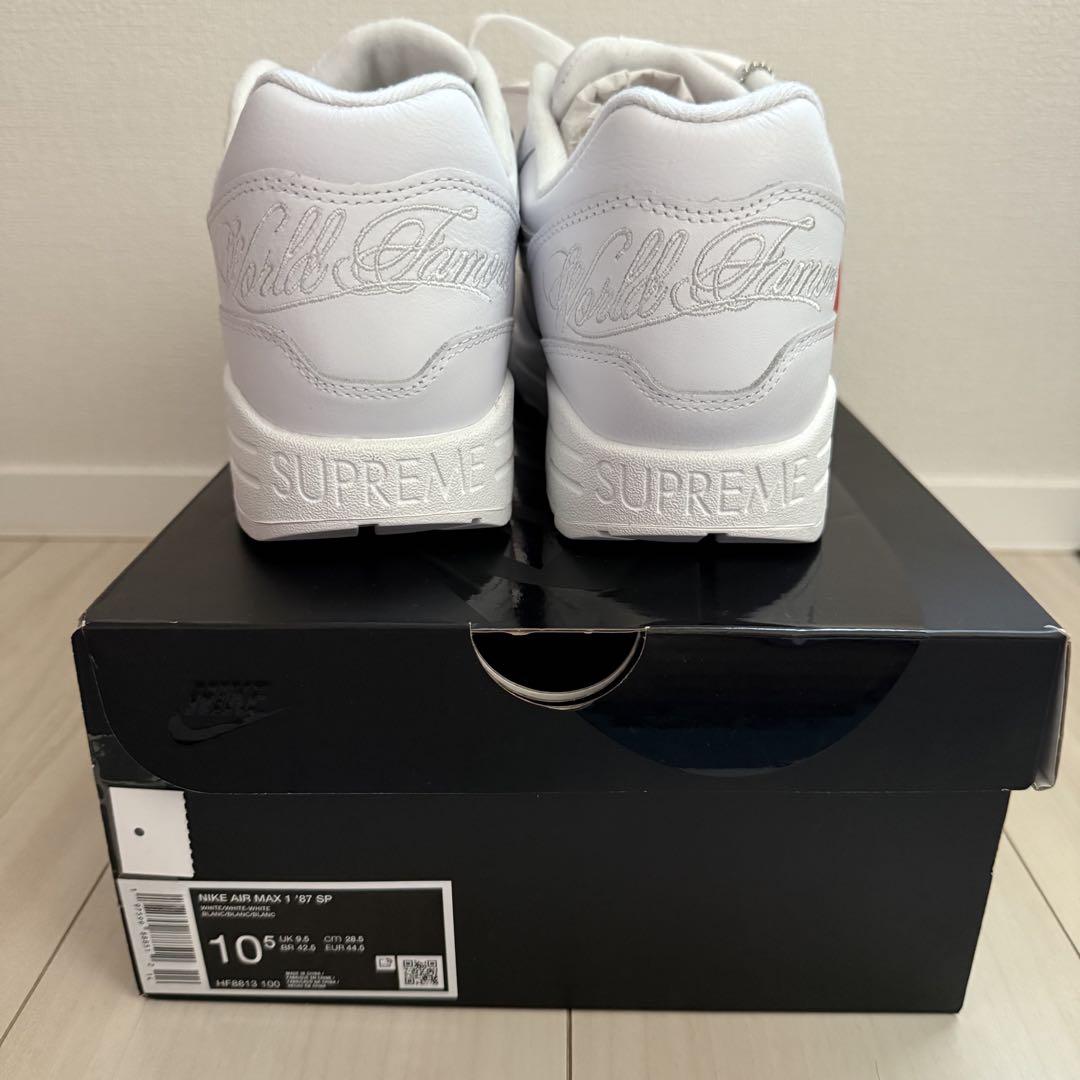 Supreme Nike Air Max 1 28.5cm White