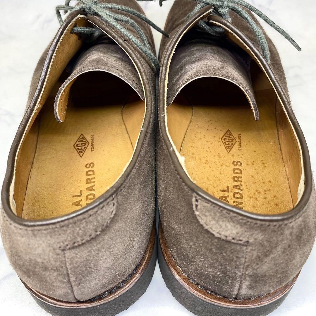 美品✨ REGAL リーガル プレーントゥ スエード 762R Y0738
