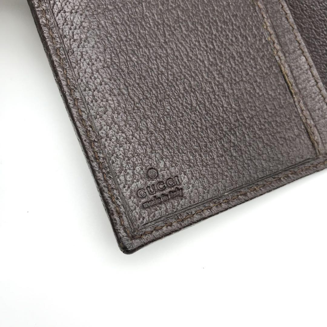 正規品　極美品　グッチ財布　グッチ長財布　グッチキャンバス　グッチレザー