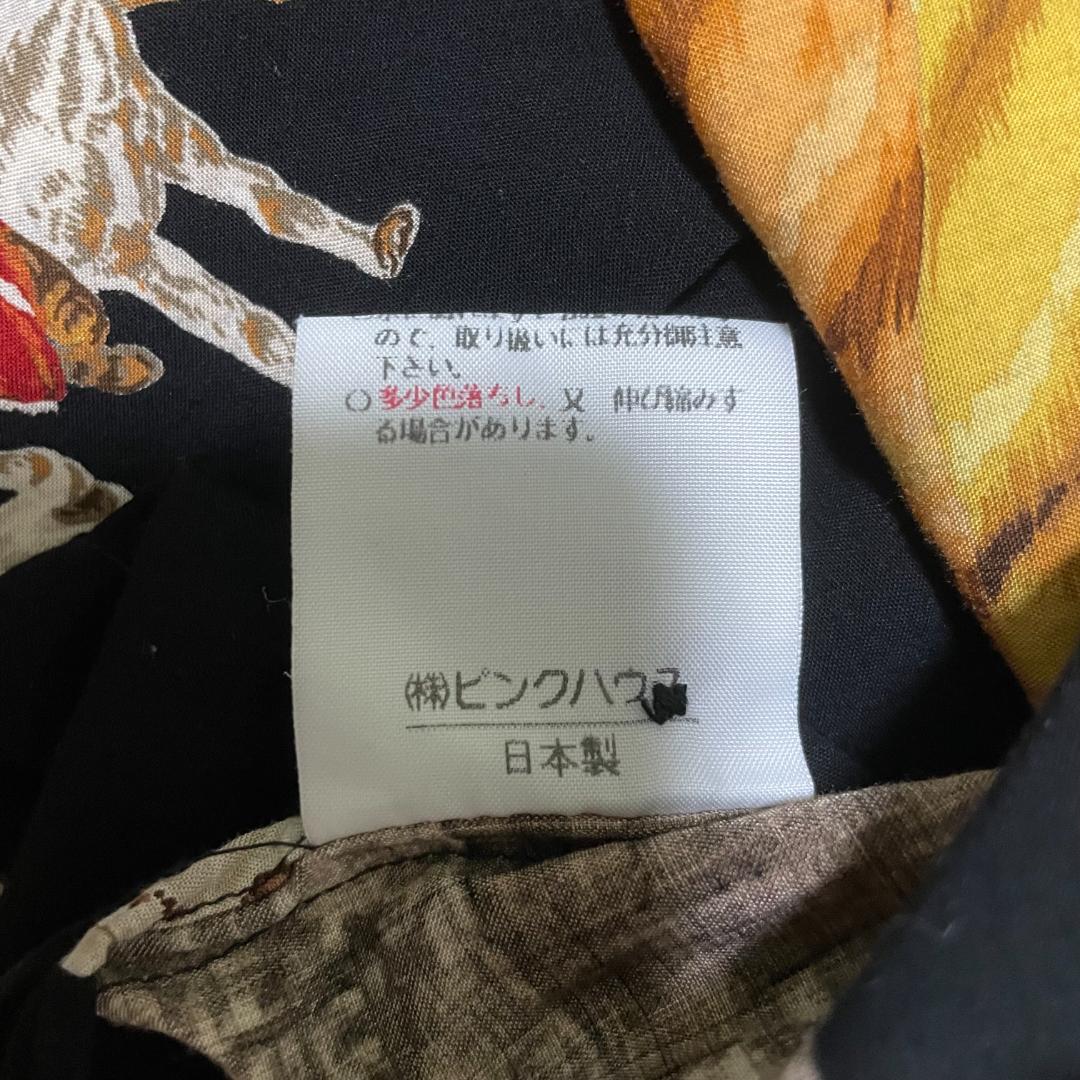 アロハシャツ 黒