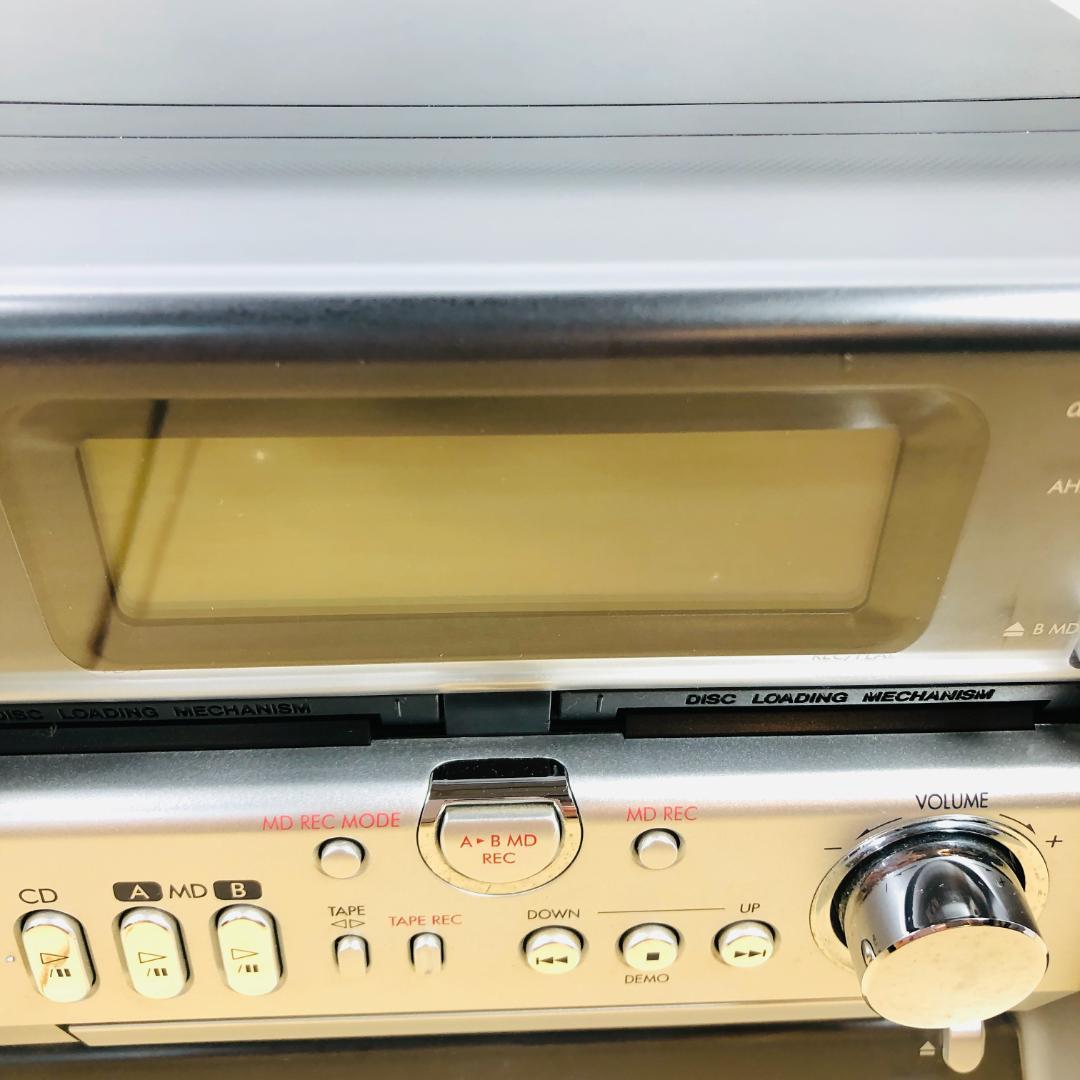 Victor CD・MDダブル・カセットコンポ UX-W50 BK 06-198 - メルカリ