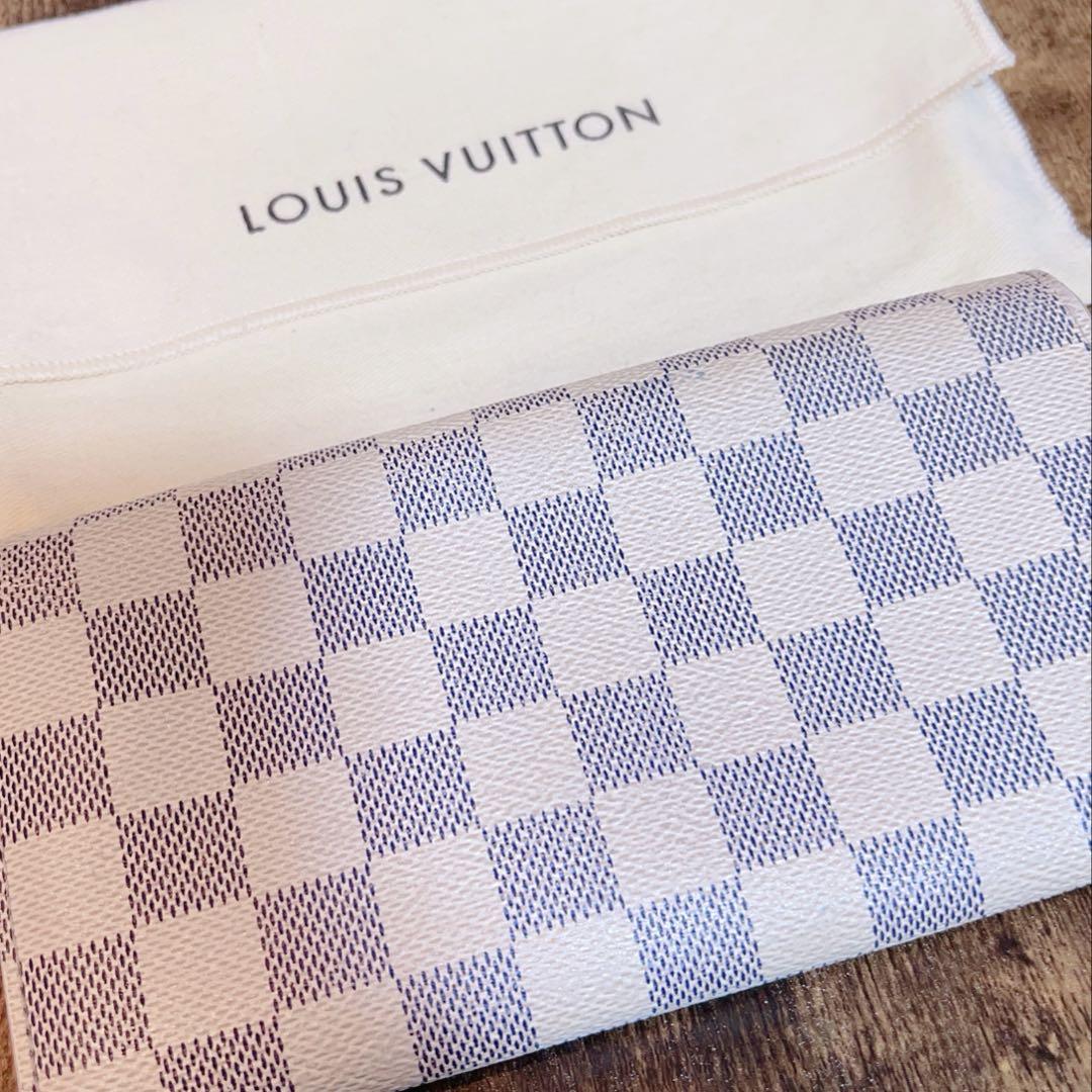 LOUIS VUITTON ダミエ・アズール 長財布