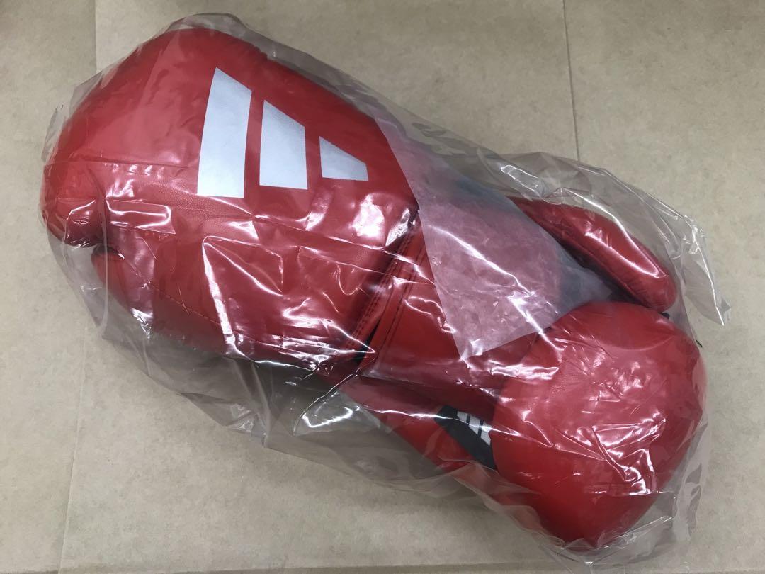 アディダス  ボクシンググローブ  12oz  赤&青　各1組　adidas