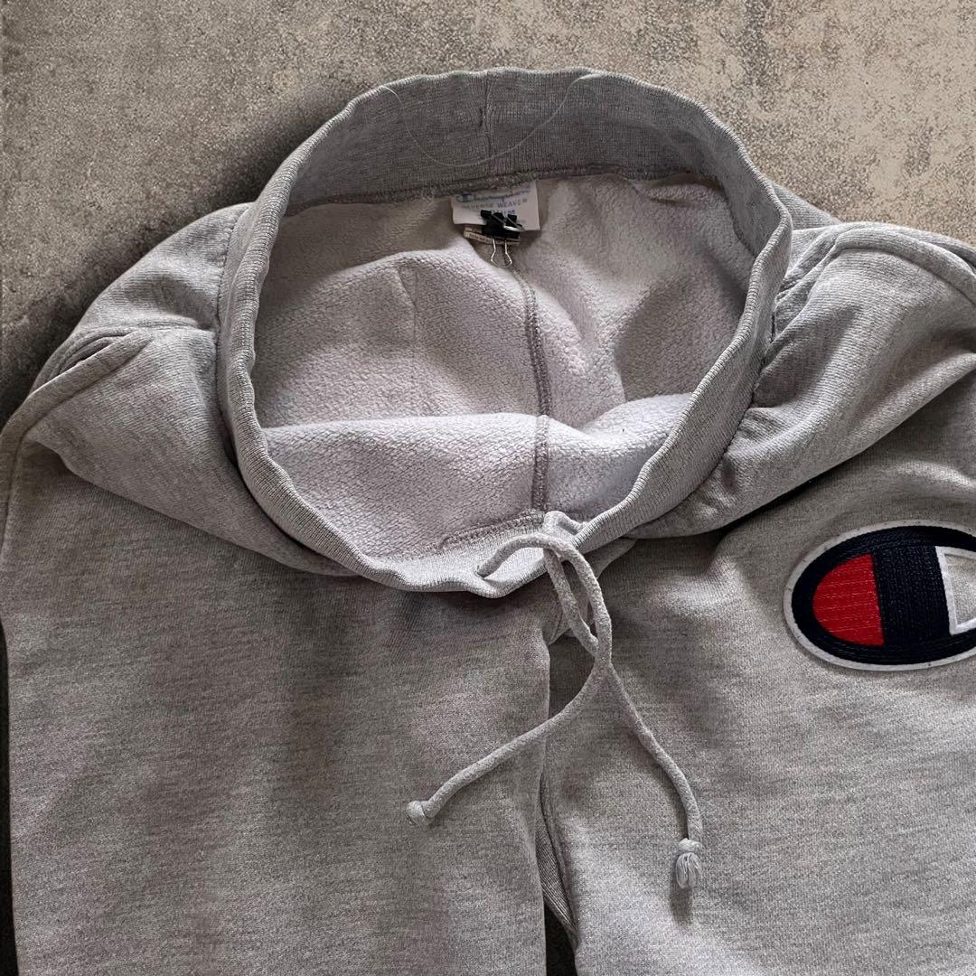 ChampionリバースウィーブスウェットパンツL刺繍ビッグCロゴ裏起毛ジョガーL・Champion