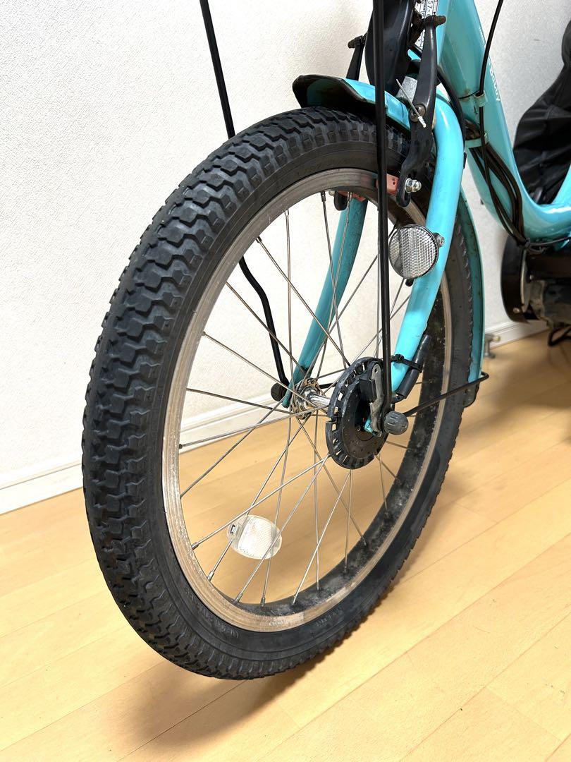 まろ　電動自転車　ヤマハ　パスバビー　子供乗せ　20インチ