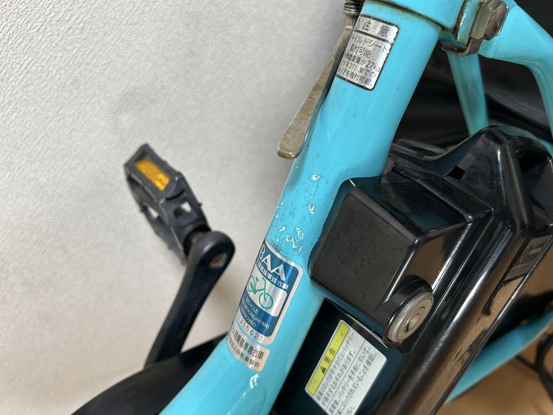 まろ　電動自転車　ヤマハ　パスバビー　子供乗せ　20インチ