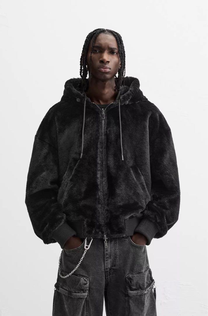 ZARA リバーシブルボンバージャケット
