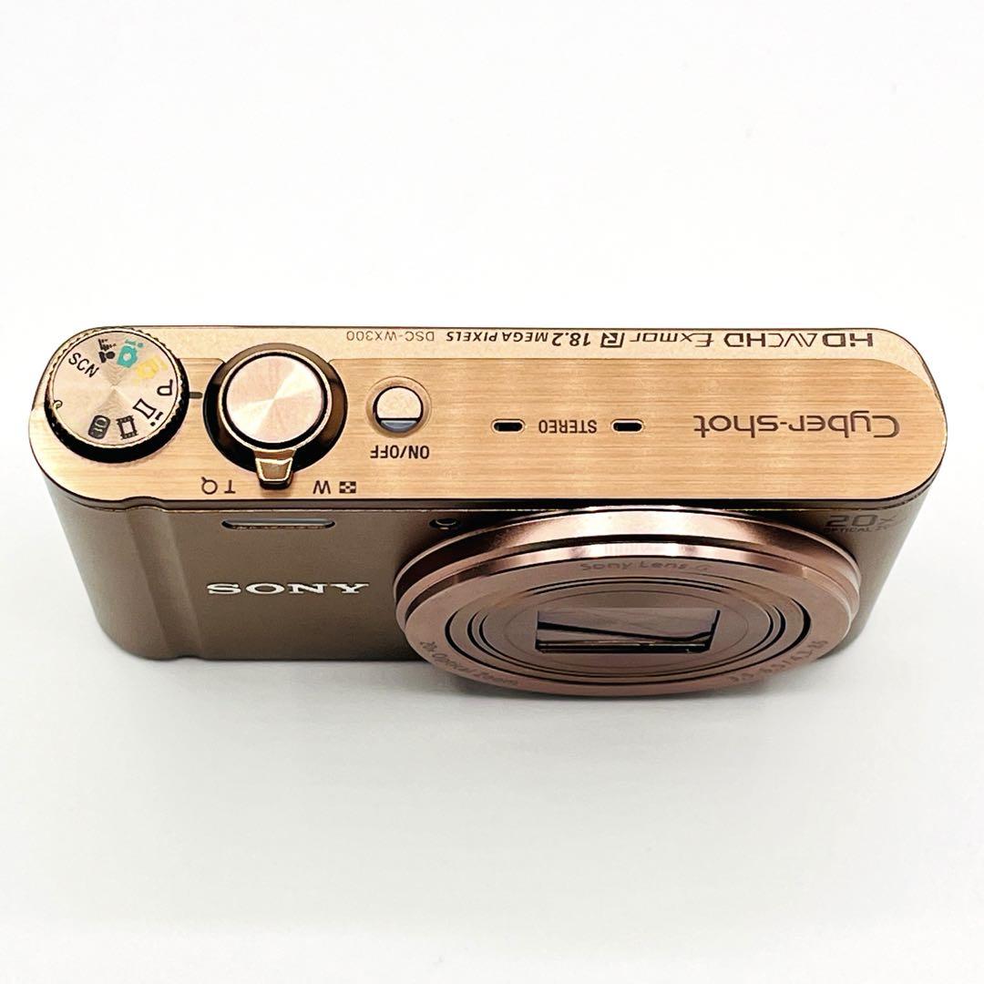 SONY Cyber-shot DSC-WX300 ブラウン 動作確認済