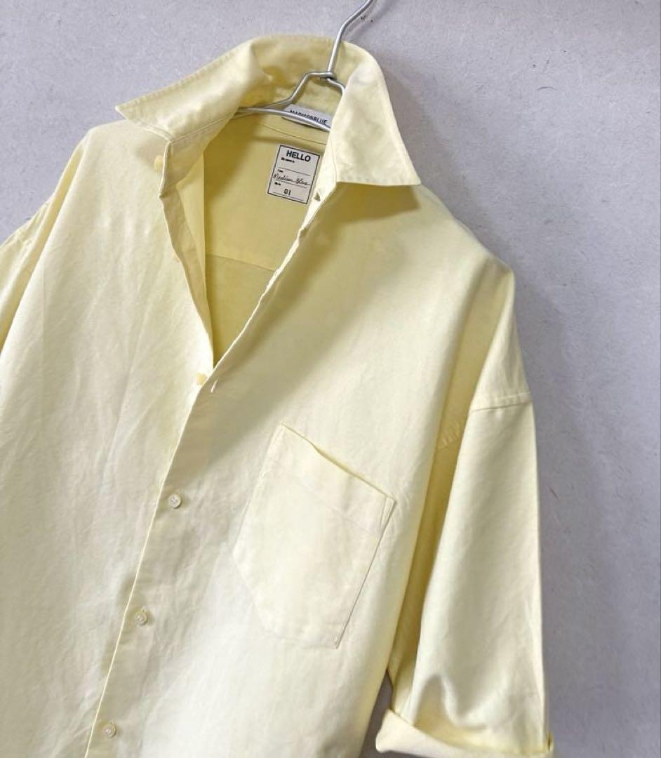 MADISONBLUE J.BRADLEY SHIRT OX イエロー 01