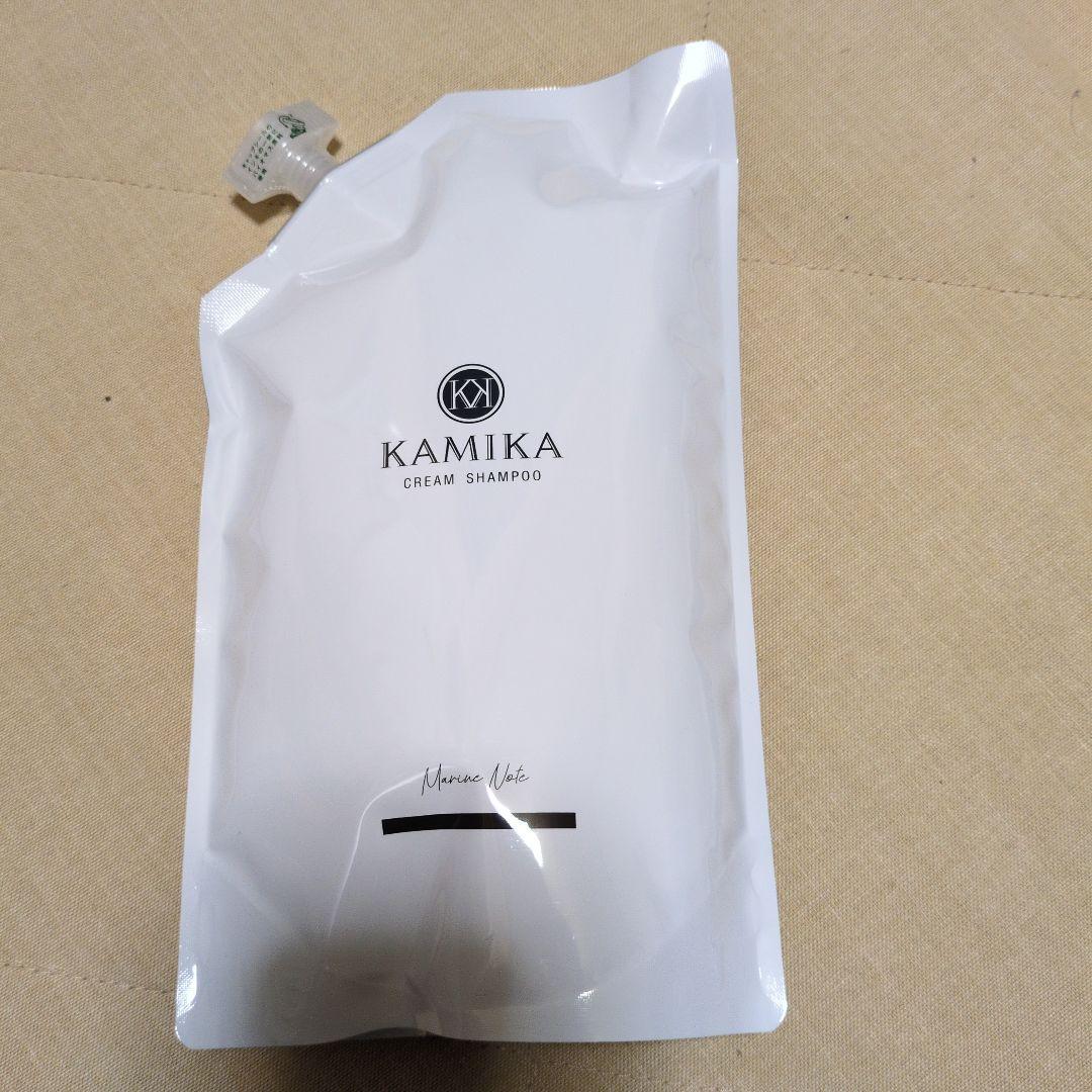 KAMIKA オールインワンクリームシャンプー 600g - シャンプー