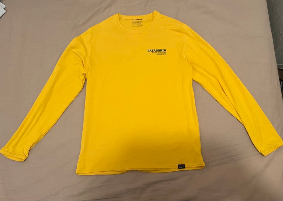 patagonia パタゴニア ロンT Sサイズ　イエロー