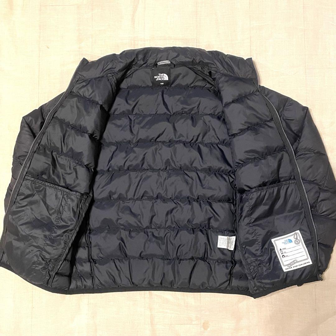 THE NORTH FACE ザ　ノースフェイス　化繊　黒　 140 キッズ