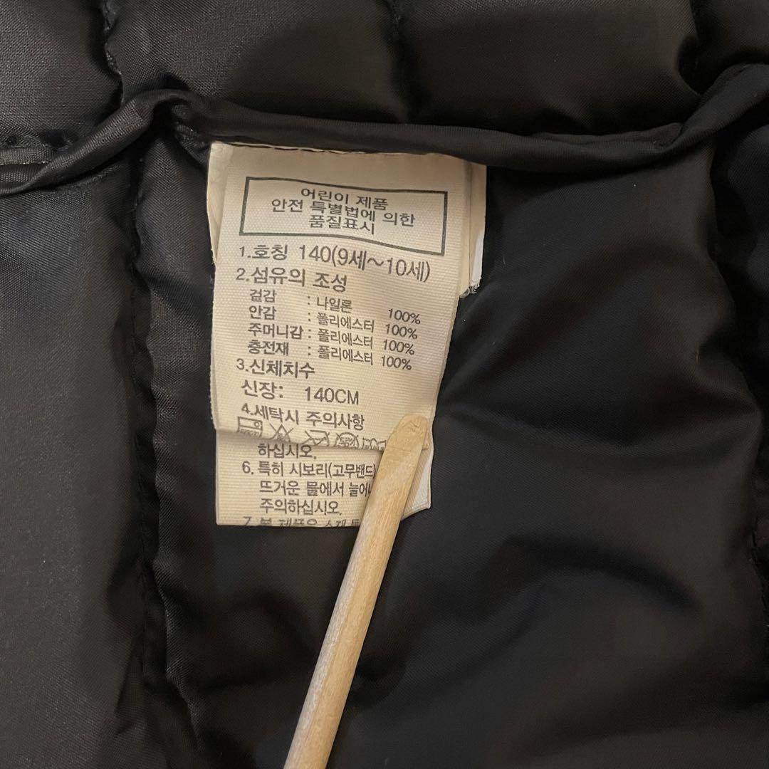 THE NORTH FACE ザ　ノースフェイス　化繊　黒　 140 キッズ