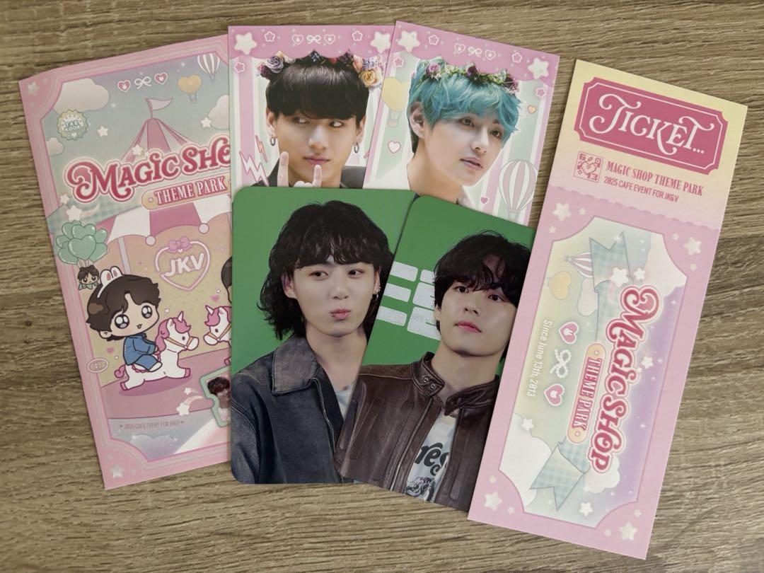 BTS ジョングク テヒョン グテ 韓国 マスター 韓国 magic shop