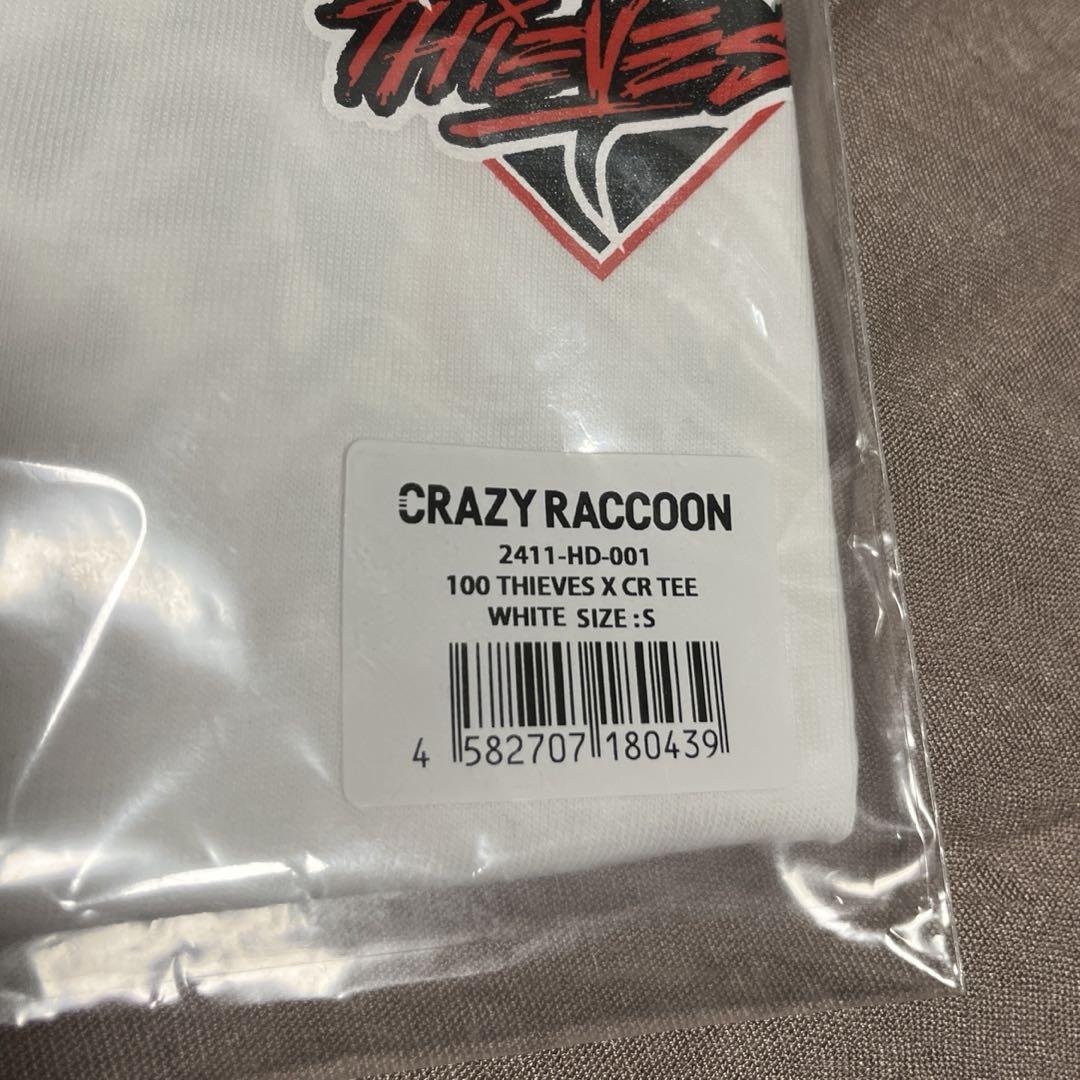 CRAZY RACCOON × 100Tコラボフーディ ALGS会場限定 L CR×100Tコラボパーカー ALGS札幌 会場限定パーカー Lサイズ
