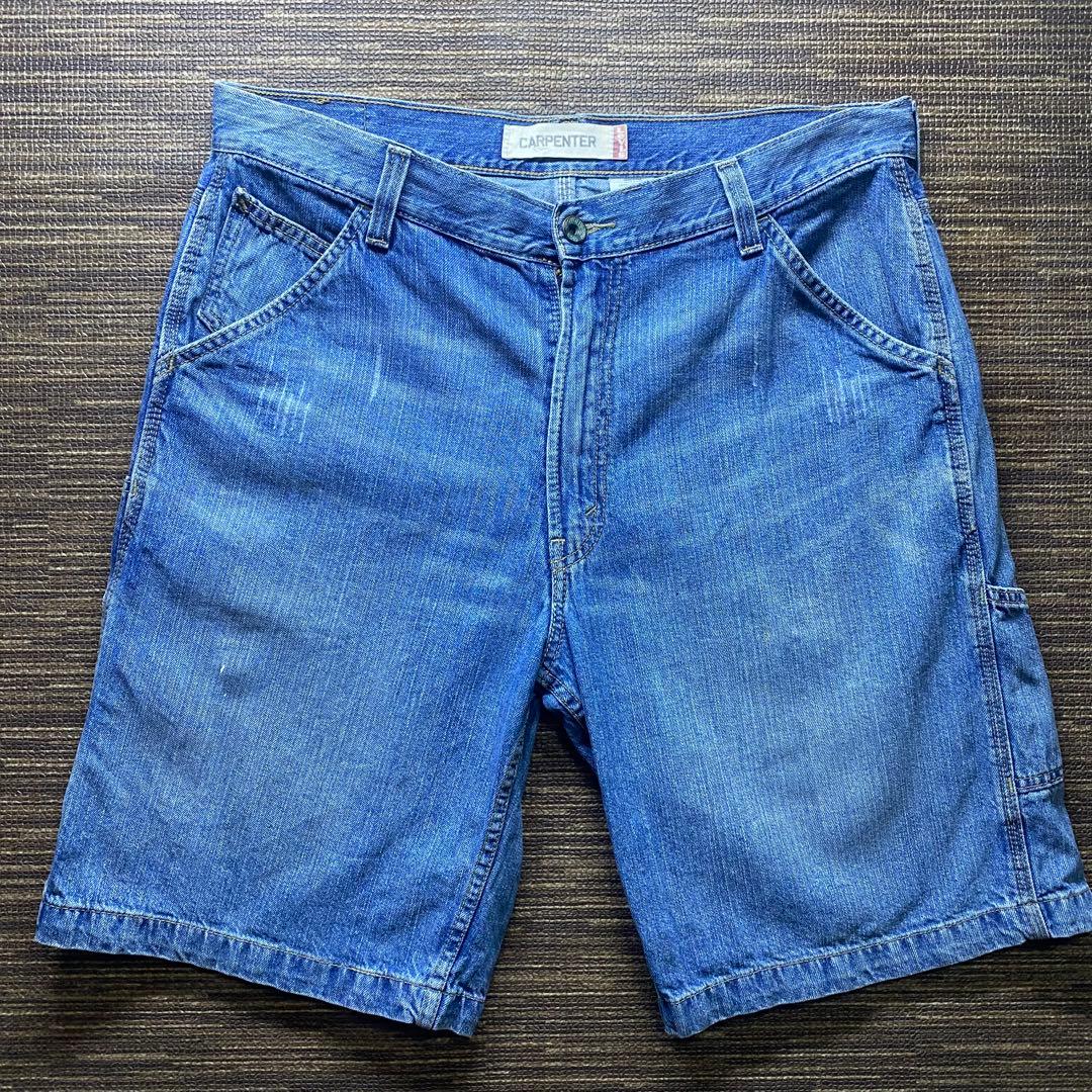 Levi's CARPENTER デニムショートパンツ Y2K W36 バギー - メルカリ Levi's CARPENTER デニムショートパンツ Y2K W36 バギー - メルカリ