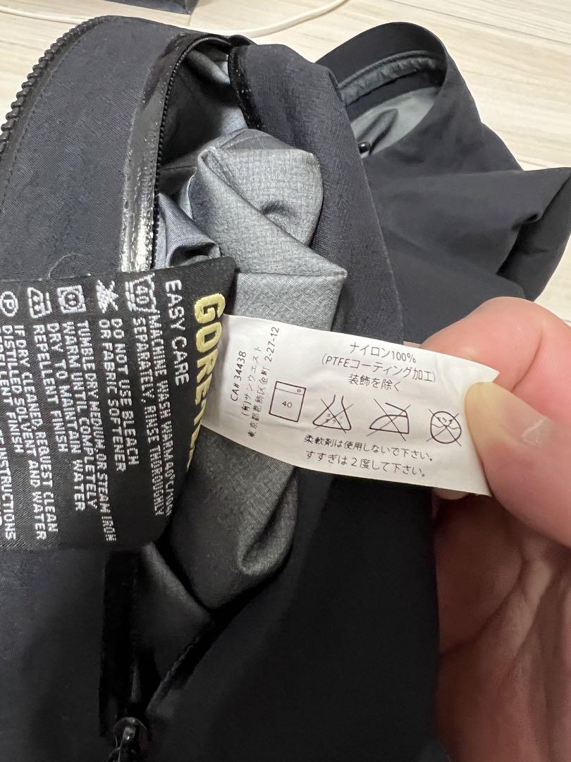 アークテリクス アルファSV Black S 黒 ARC’TERYX カナダ製