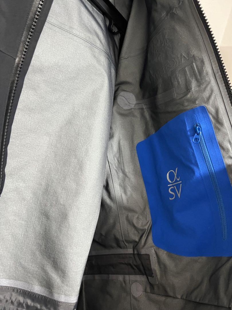 アークテリクス アルファSV Black S 黒 ARC’TERYX カナダ製