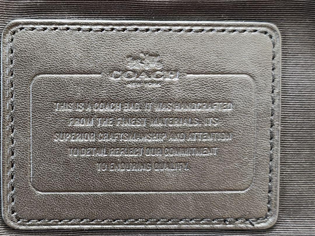美品　COACH 迷彩柄 トートバッグ