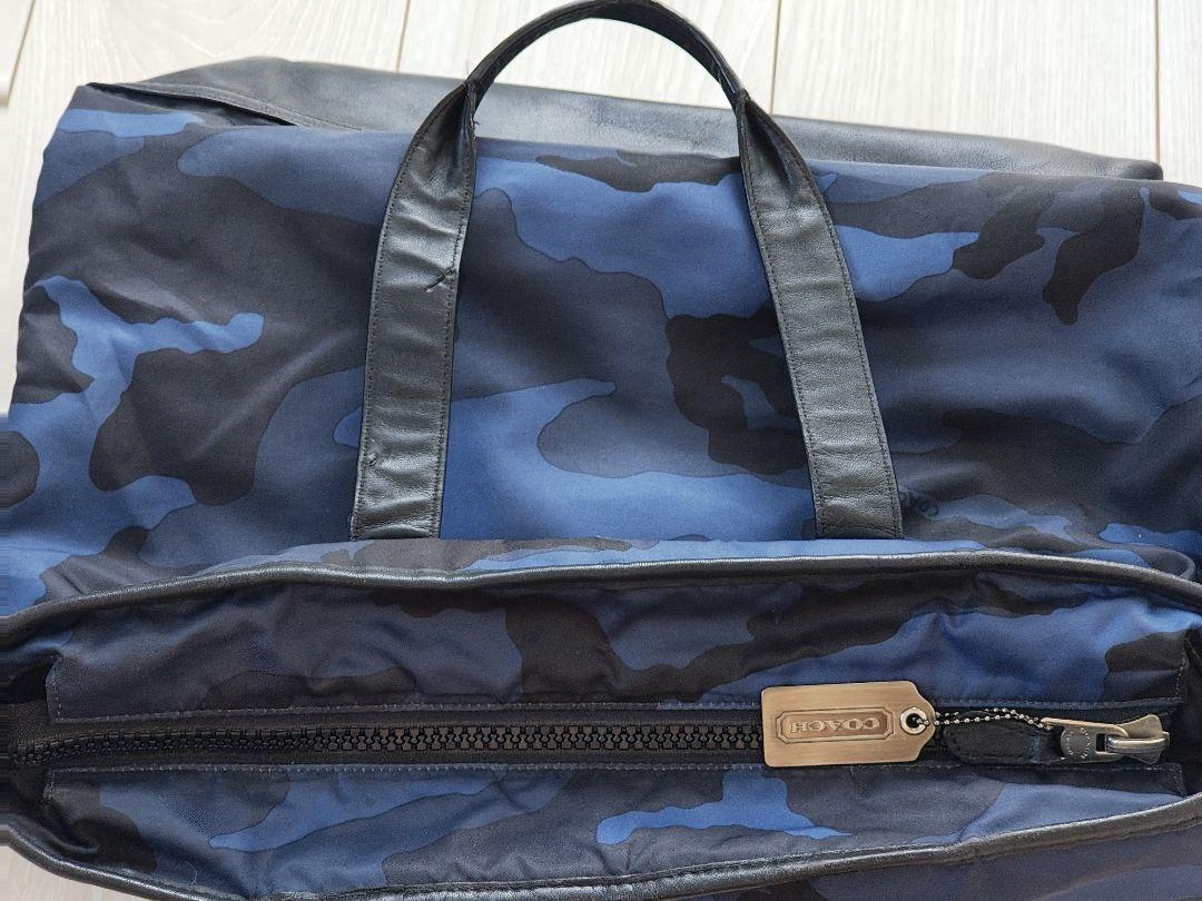 美品　COACH 迷彩柄 トートバッグ