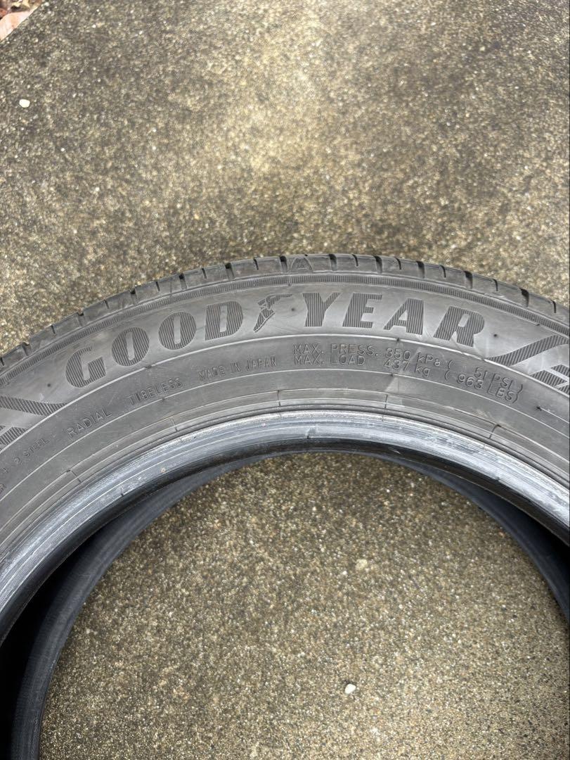 165/65R14 2022年製 6〜7分山 グッドイヤー EG02 4本 中古