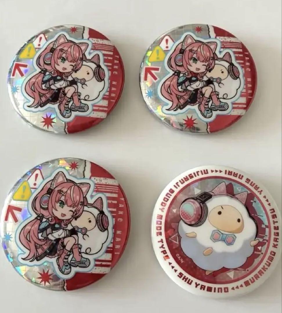 ヤンナリ buddy model 缶バッジ 新品◇ヤンナリ にじさんじ 缶バッジ buddy mode type ヤン