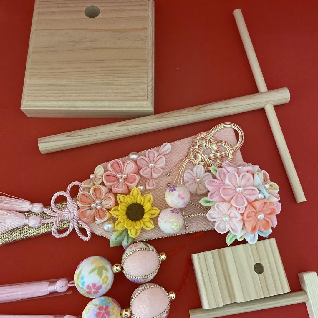 専用　羽子板　お正月飾り　厄除け　ひまわり　つまみ細工　鞠　和玉　ちりめん