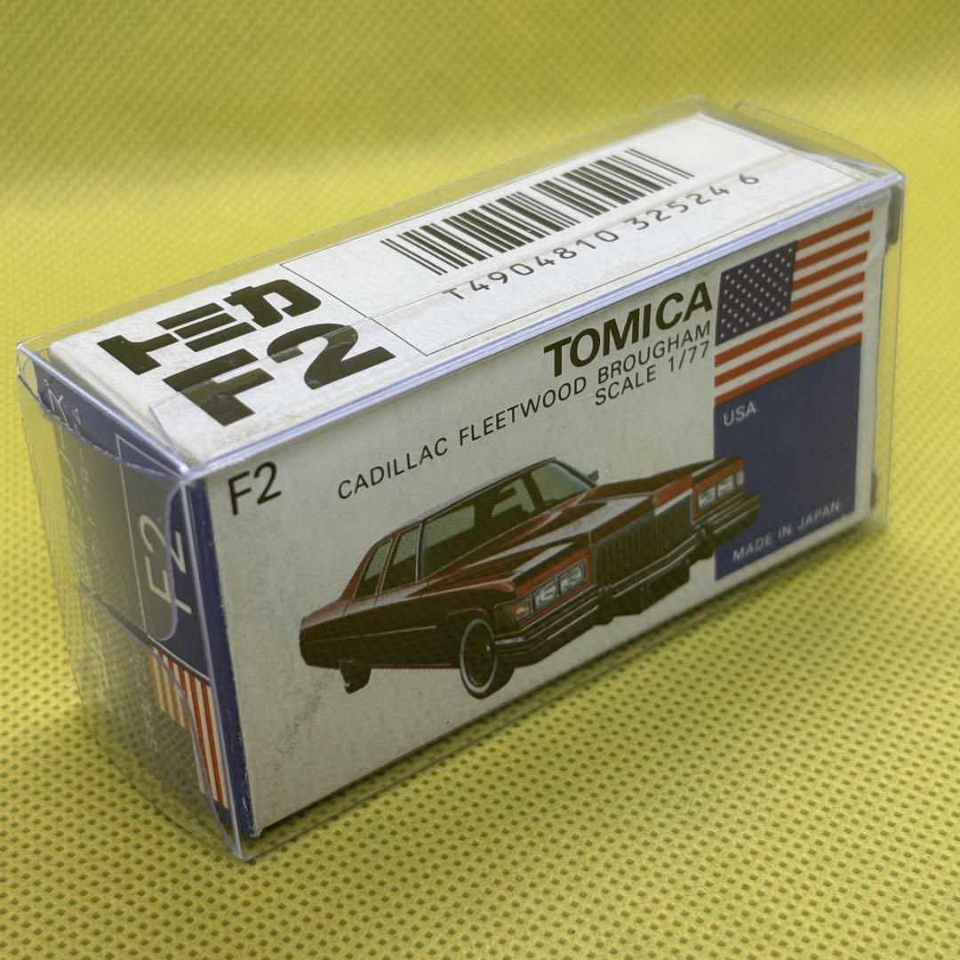 日本製☆トミカ 青箱 F2-1 キャデラックフリードウッドブロー