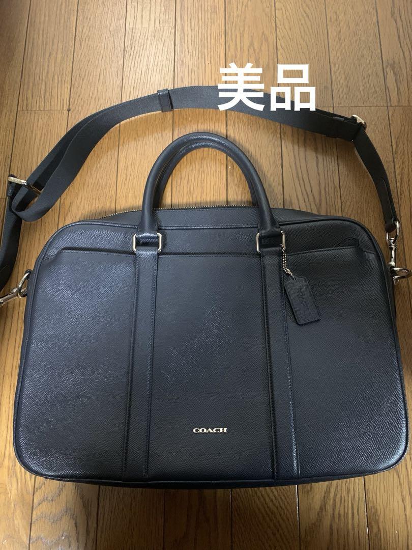 COACH - COACH コーチ ベケット ビジネス トートバッグ ネイビー