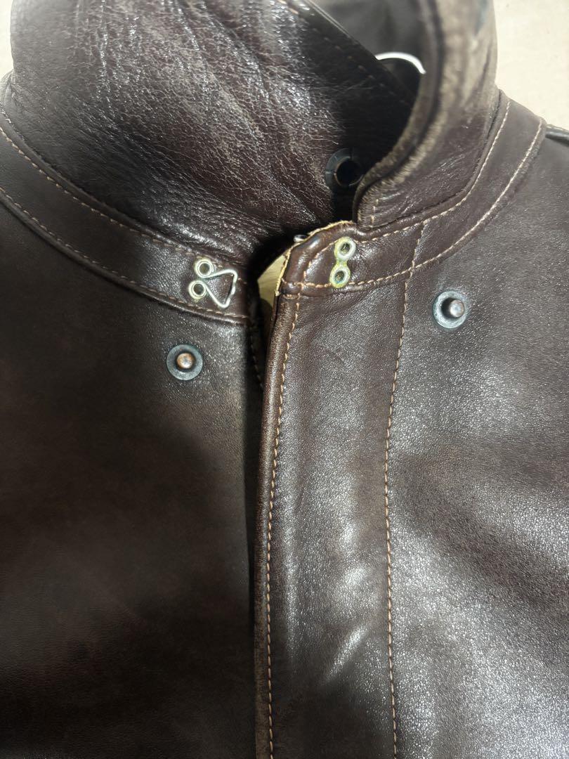 リアルマッコイズ A-2 サイズ34 TALON ZIP