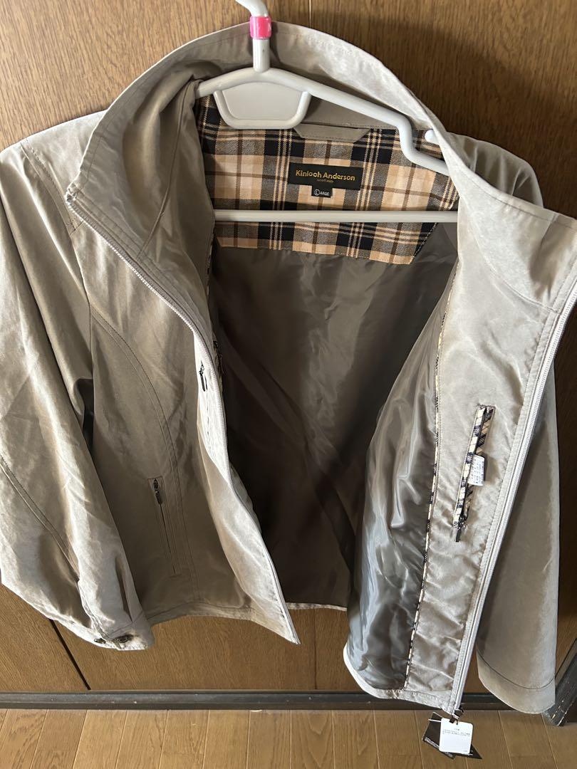 【新品・タグ付き】Kinloch Anderson ベージュ ブルゾン