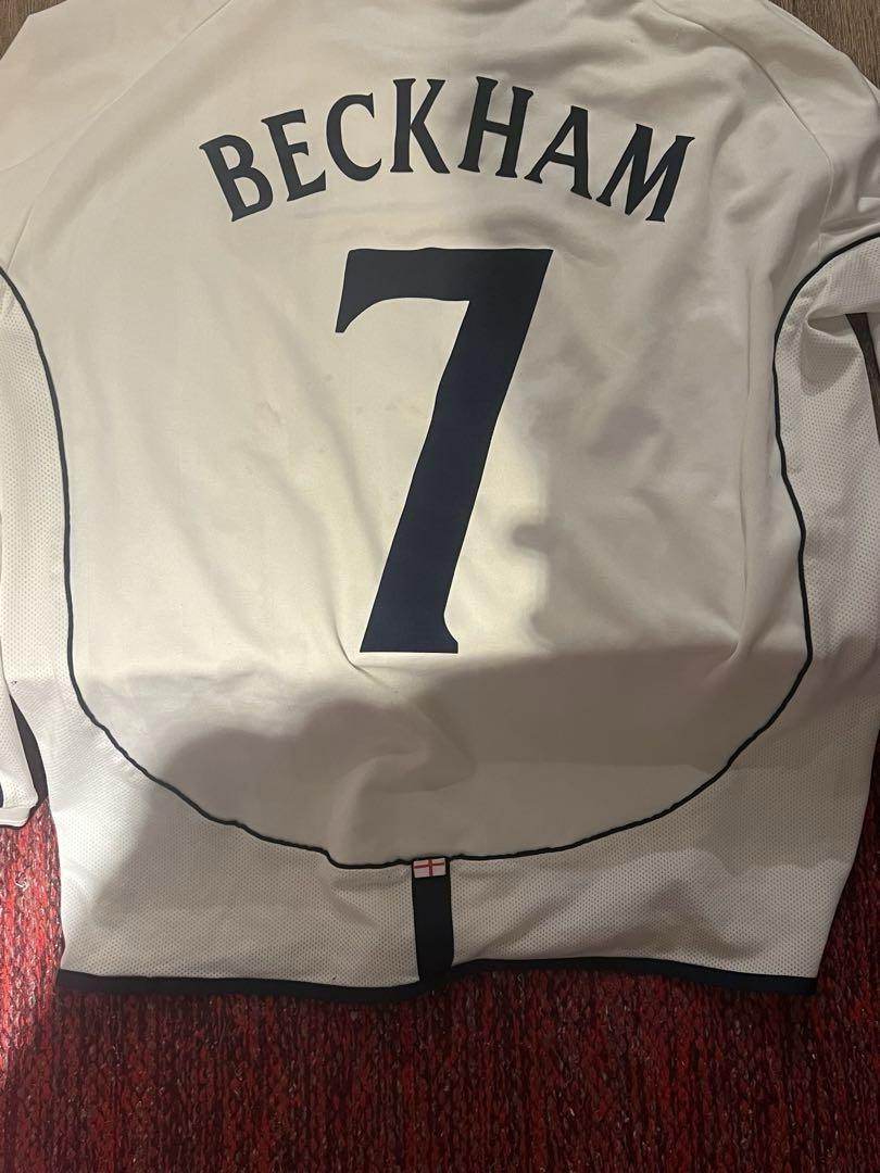 Beckham 2002 イングランド代表 ベッカム ホームユニフォーム