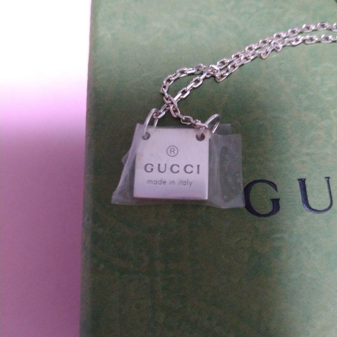 GUCCI グッチ AG925 未使用品 ネックレス 値下げ☆ グッチ (週末値下げ