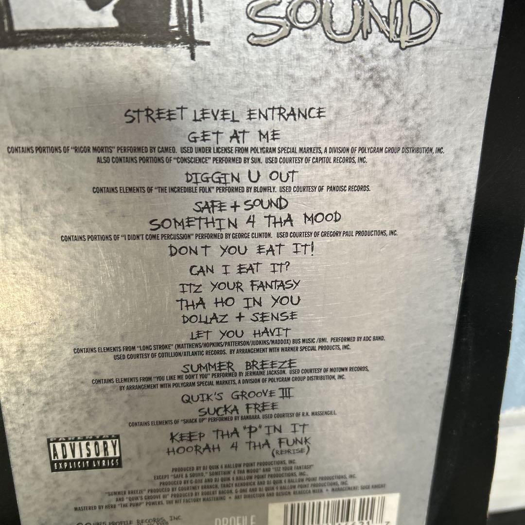 その他 DJ QUIK SAFE + SOUND LP