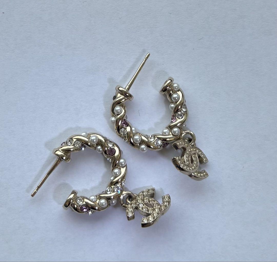 プ*︎様 【美品】CHANEL（シャネル）、ピアス