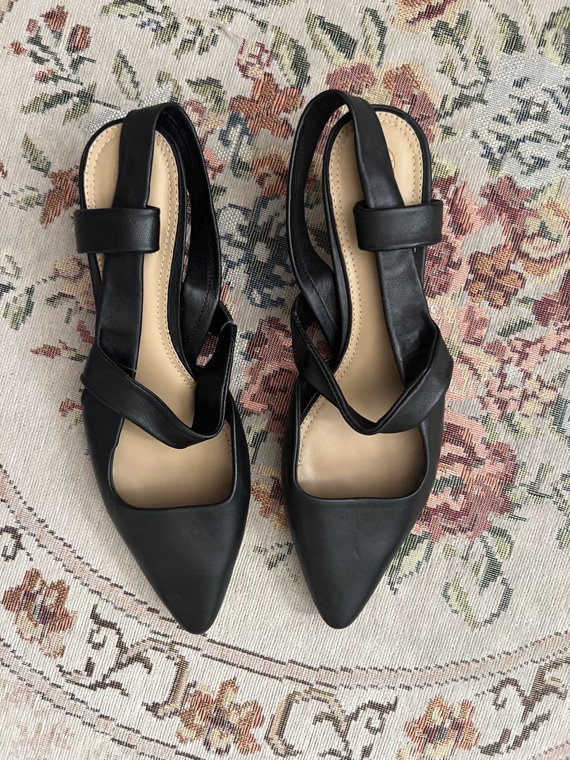 靴 the row black shoe