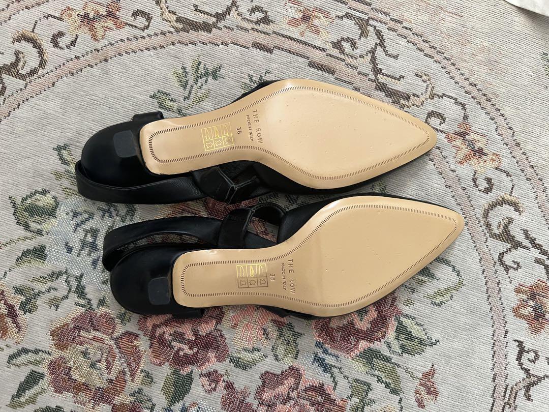 靴 the row black shoe