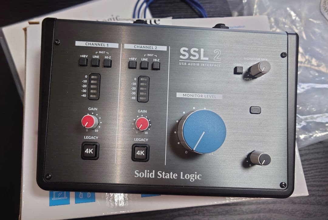 Solid State Logic SSL2 オーディオインターフェース