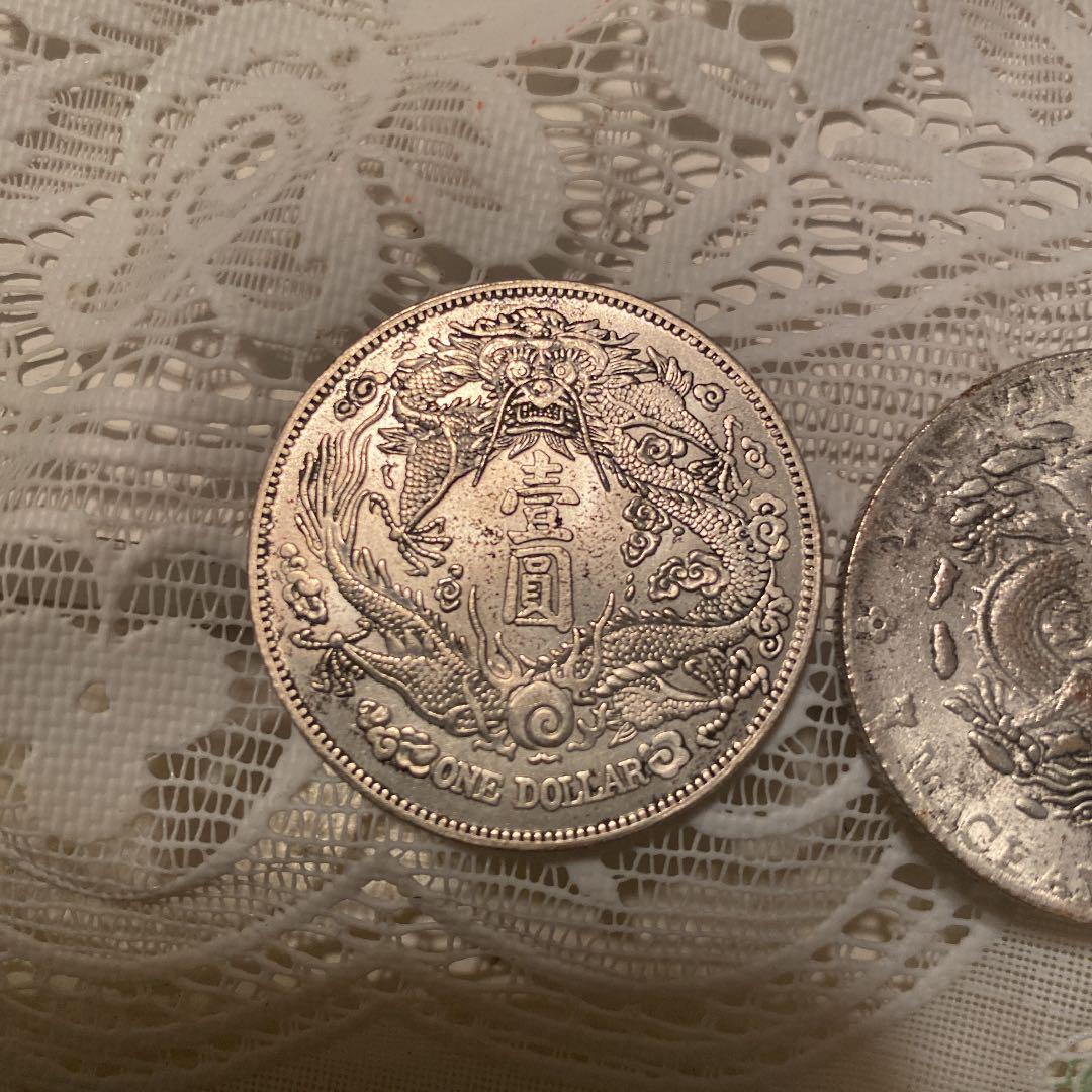 中国コイン 銀貨5枚セット