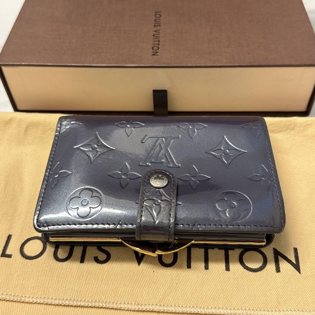 新品同様‼️ ルイヴィトン　ヴェルニ　ポルトフォイユ　ヴィエノワ　財布　折り財布
