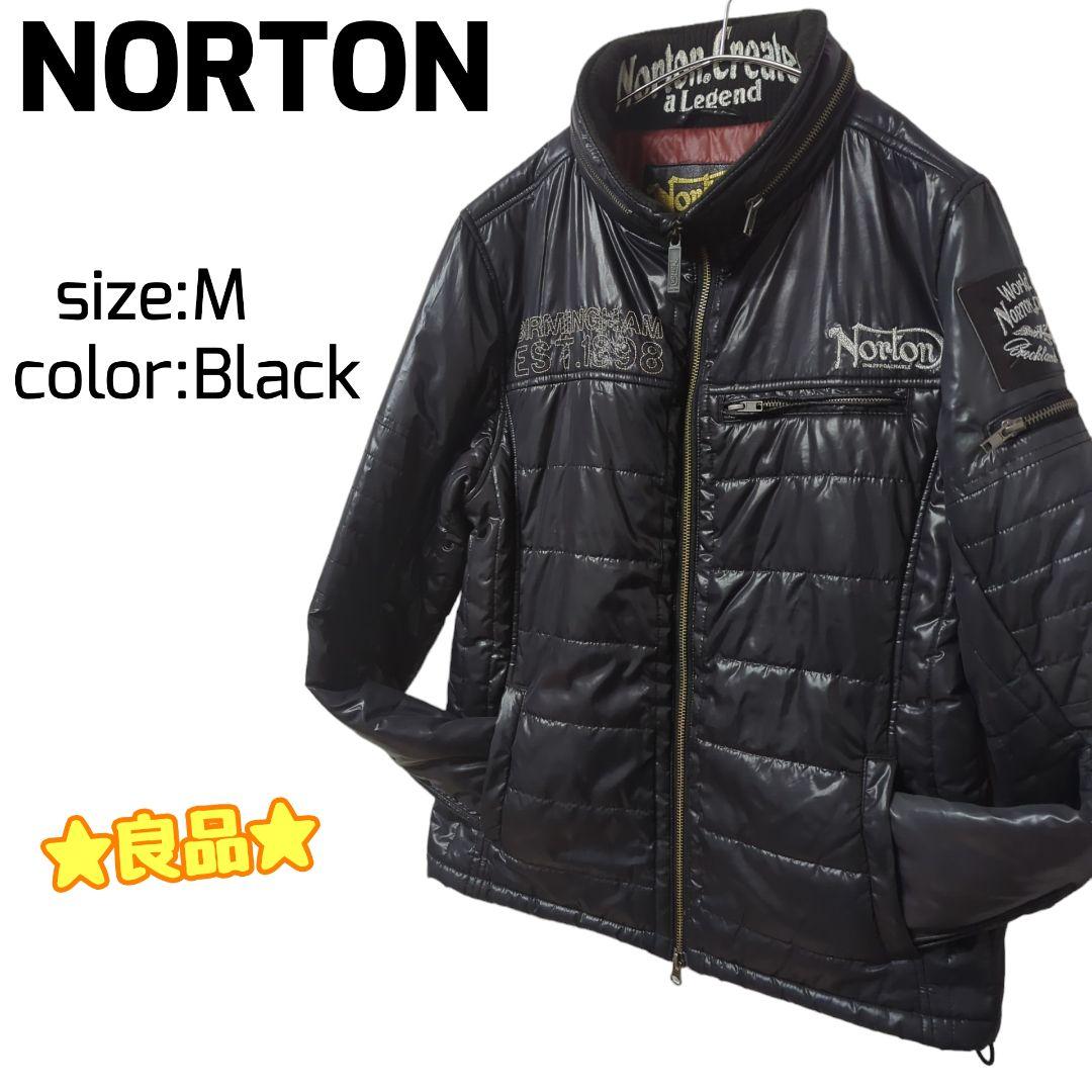 ☆良品☆ NORTON ノートン シングルライダース中綿ジャケット M