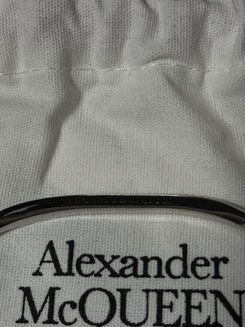 アクセサリー Alexander McQueen Skull Silver Bracelet