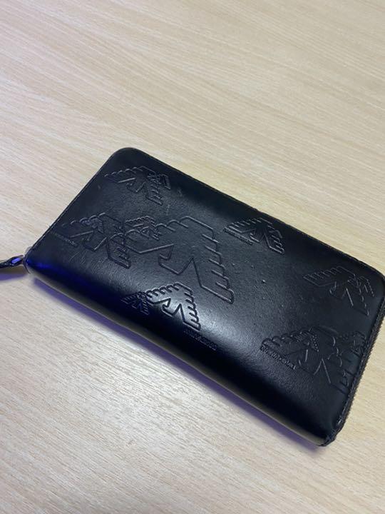 ARMANI 長財布 ラウンドファスナー
