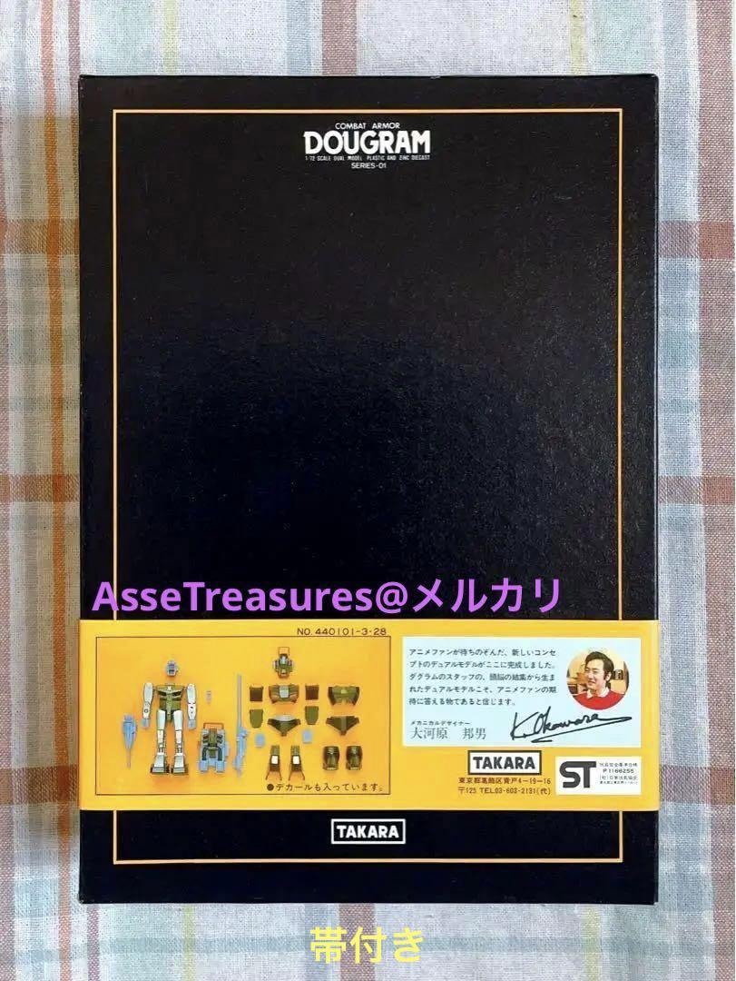 未開封品 当時モノ 1/72 ダグラム デュアルモデル　状態良好